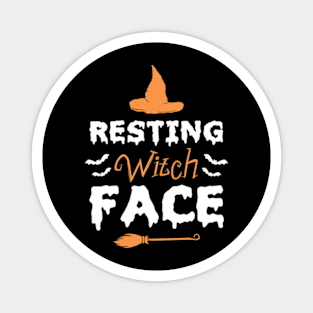 Resting Witch Face Magnet